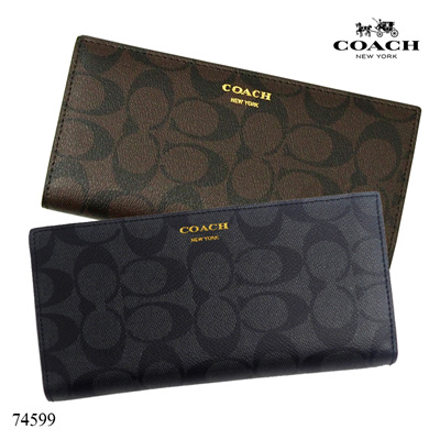 Qoo10 Coach 財布 74599 Bag Wallet