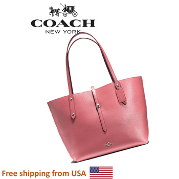 Coach market tote discount pink