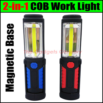 cob led flashlight magnetic