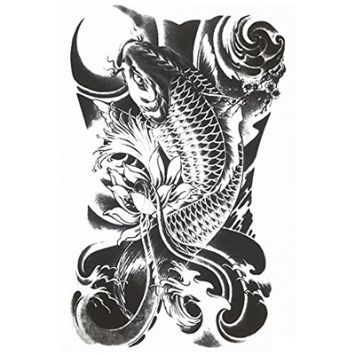 66+ Free Download Temporary Tattoo Koi Fish Idea Tattoo