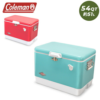 Qoo10 - Coleman Coleman cooler box 54QT stainless steel 60th anniversary  model... : Camping