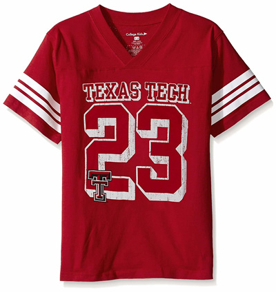 texas tech youth football jersey