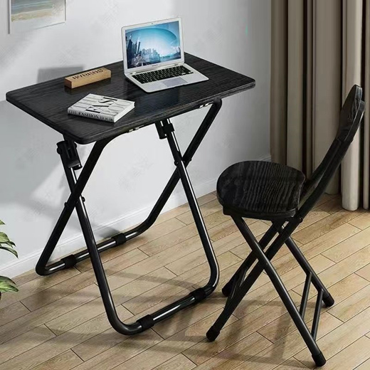 Colorful Folding Table Laptop Desk, Folding Chair With Laptop Table