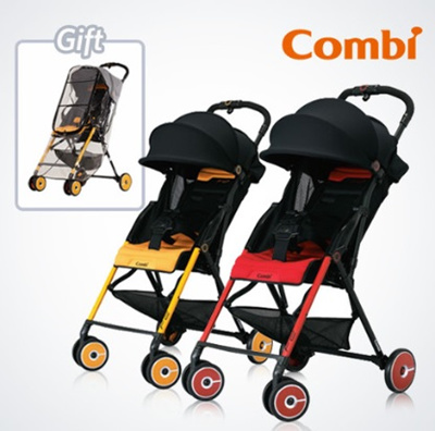 stroller with baby carrier