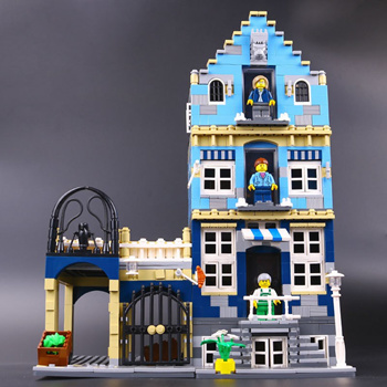 Lepin market shops street