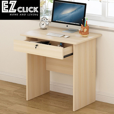 Qoo10 Computer Table With Lock Desk Study W70cmxd48xh72cm