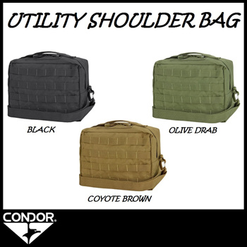 Coyote Tan Utility Shoulder Bag By Condor