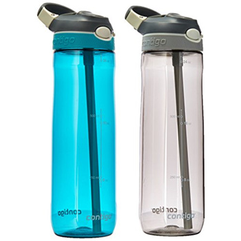 Contigo Ashland Autospout Straw Water Bottle 32 Oz., Water Bottles, Sports & Outdoors