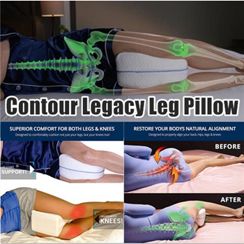 Qoo10 - Contour Legacy Leg Pillow For Back Memory Foam Body Orthopedic Side  Sl : Household & Bedd