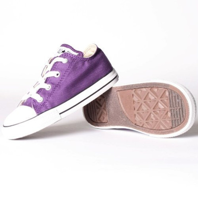 kids purple converse