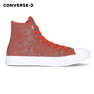 red orange converse
