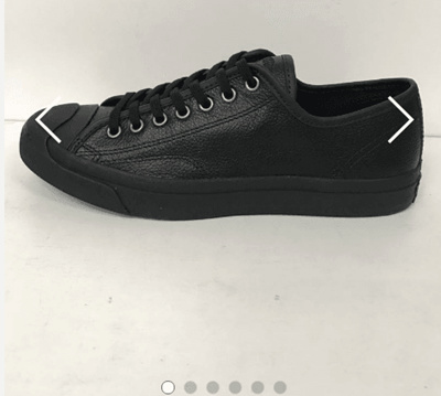 converse jack purcell ox black Online 