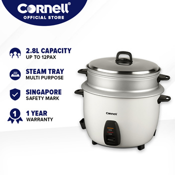 cornell rice cooker with steamer