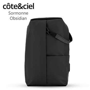 Qoo10 - Cote & Ciel backpack rucksack Sormonne Obsidian Black