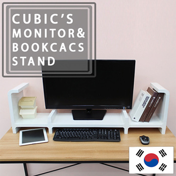 monitor and computer stand