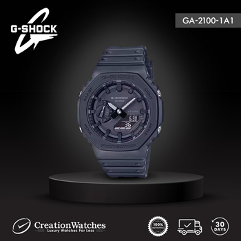 Casio G-Shock GA-2100-1A1 GA2100-1A1 World Time Quartz Men's Watch 