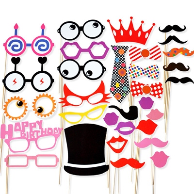 Qoo10 Creative Birthday Party Decorations Party Photo Props