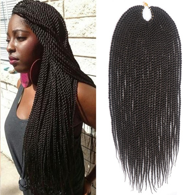 Qoo10 Crochet Braids Ombre 18 Senegalese Twist Hair Kanekalon