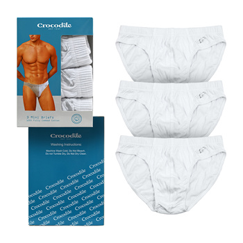 Qoo10 - ☆CROCODILE OFFICIAL STORE☆ MENS ICONIC UNDERGARMENT