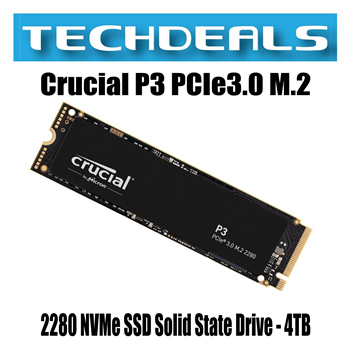 Qoo10 Crucial P3 PCIe3.0 M.2 2280 NVMe SSD Solid State Drive