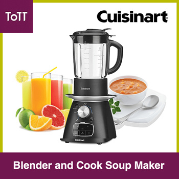 Cuisinart SBC-1000 Blend-and-Cook Soup Maker, Black