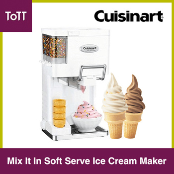 Cuisinart mix it discount in soft serve maker