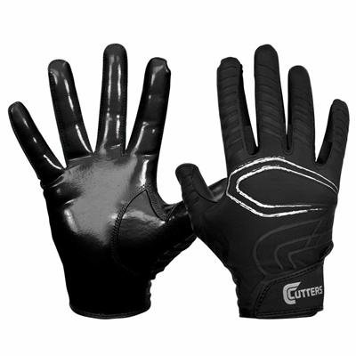cutters youth football gloves