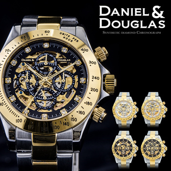 Qoo10 - Daniel Douglas DANIELDOUGLAS Daniel Douglas DD8802-GP men