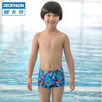 Qoo10 - Decathlon child fashion cute boys swim boys Speedo shorts 75746 ...