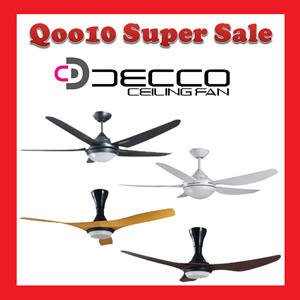 Decco Qoo10 Super Sale Ceiling Fans 4 Beautiful Ac Dc Models