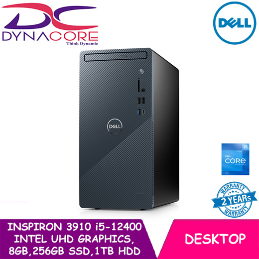 Qoo10 - DELL New Inspiron 3910 Compact Desktop | I5-12400 | Intel® UHD ...