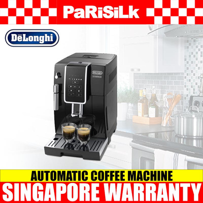Details About Delonghi Dinamica Ecam 350 15b Bean To Cup Coffee Machine Black Eu Plug