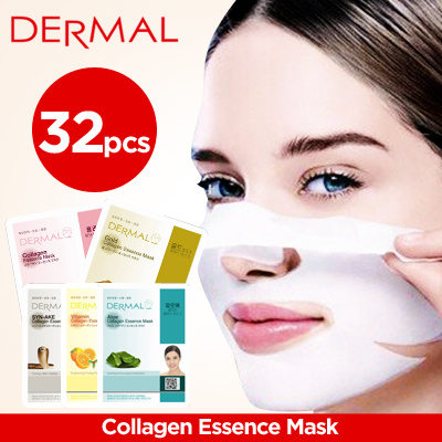 Dermal rose collagen essence mask