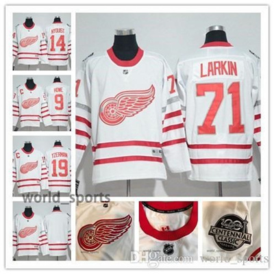 detroit red wings centennial classic jersey