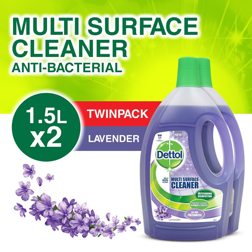 Qoo10 Dettol 4in1 Disinfectant Multi Surface Cleaner Lavender
