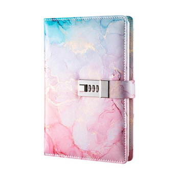 Wholesale A5 custom pu leather journal notebook with elastic band