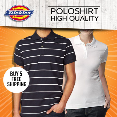 Qoo10 Dickies High  Quality  Pol Shirt kaos  pria 