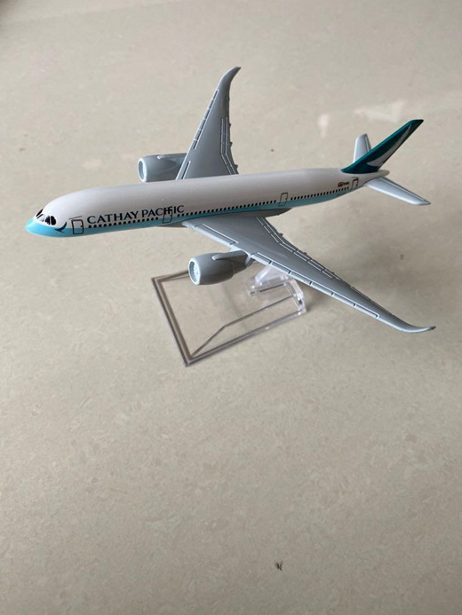 Qoo10 - DIECAST METAL AIRBUS A350 CATHAY PACIFIC AIRLINES COMMERCIAL ...