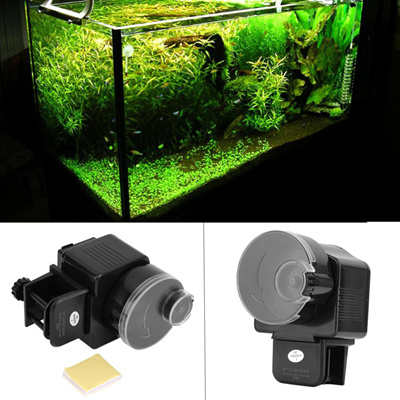 Qoo10 Digital Automatic Fish Feeder Aquarium Tank Electronic