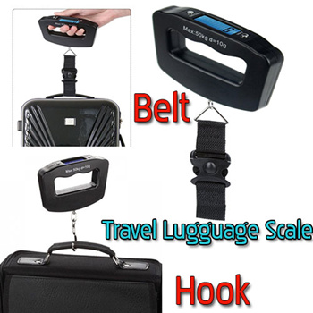 50kg Waterproof Digital Hanging Fish Luggage Gram Scale - China