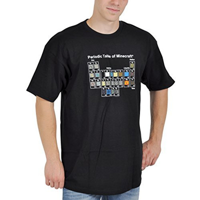 Direct From Germany Minecraft T Shirt Periodensystem L