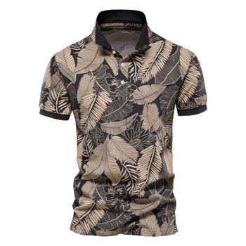 Qoo10 discount AIOPESON Hawaii Style Polo Shirts for Men 100