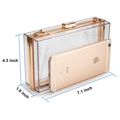 clear clutch purse