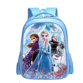 Disney Frozen Elsa & Anna Pink Girls Large Backpack/School Book Bag for Kids