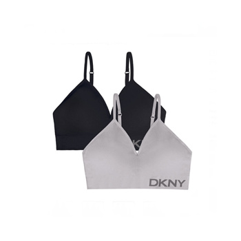 DKNY Ladies' Seamless Bra, 2-pack Large : Clothing  