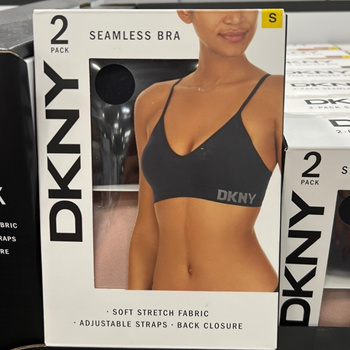 Qoo10 - ⭐Special Price⭐U.S. DKNY Womens Seamless Bralette 2 Piece Set /  Free S : Underwear/Socks