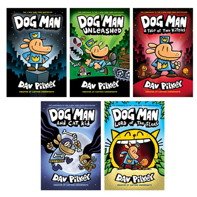 all dog man books