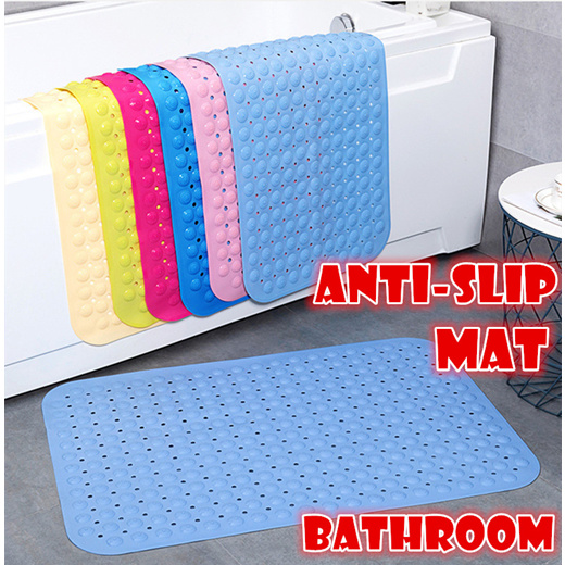 Qoo10 Double Sided Anti Slip Bathroom, Non Slip Bathroom Mat For Elderly