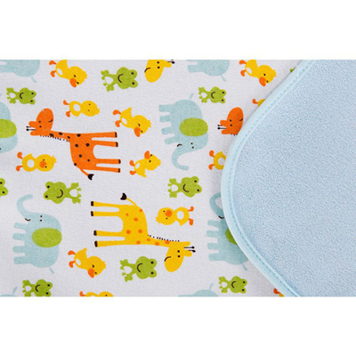 Qoo10 Double Sided Waterproof Changing Mat With Cute Animal