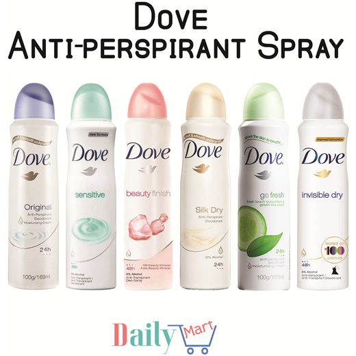 Qoo10 Dove Deodorant Spray Hair Body Nail